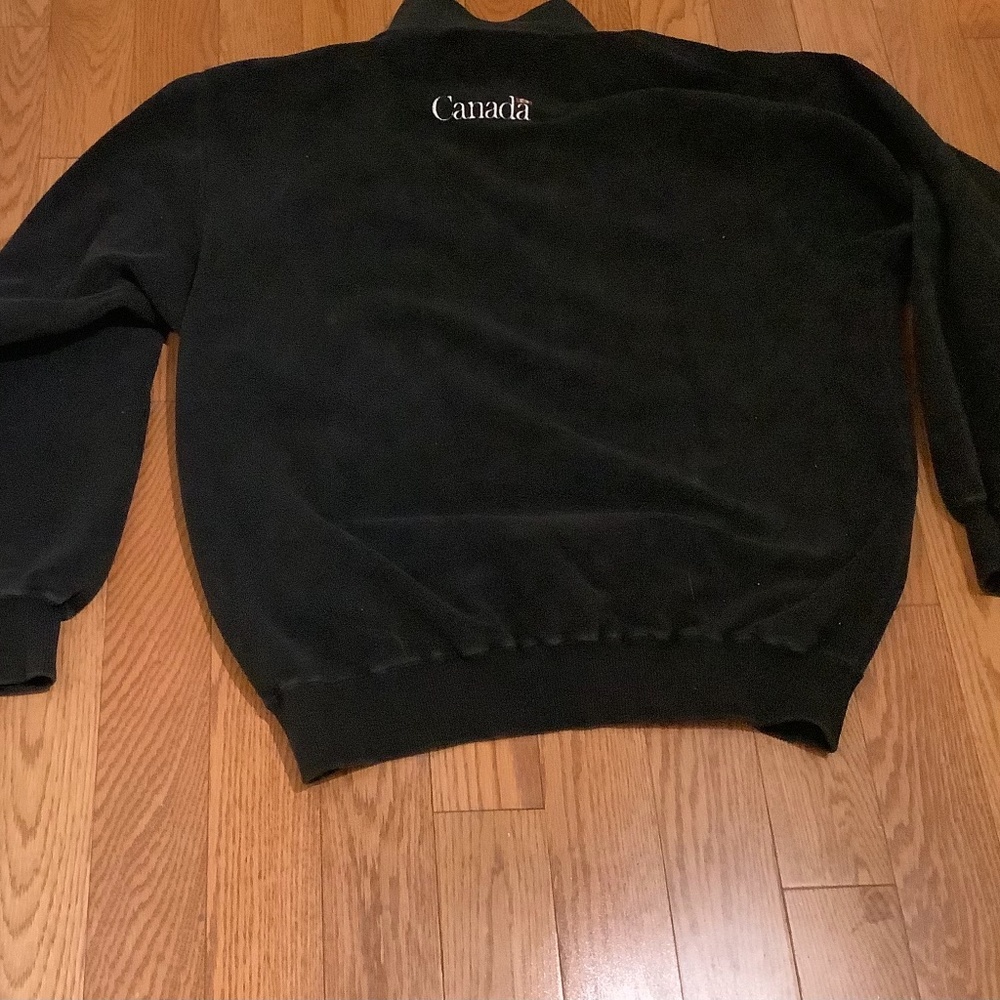 Olympic Black Fleece Pullover